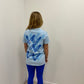 Blue Heart/ Blue T-Shirt And Legging Set