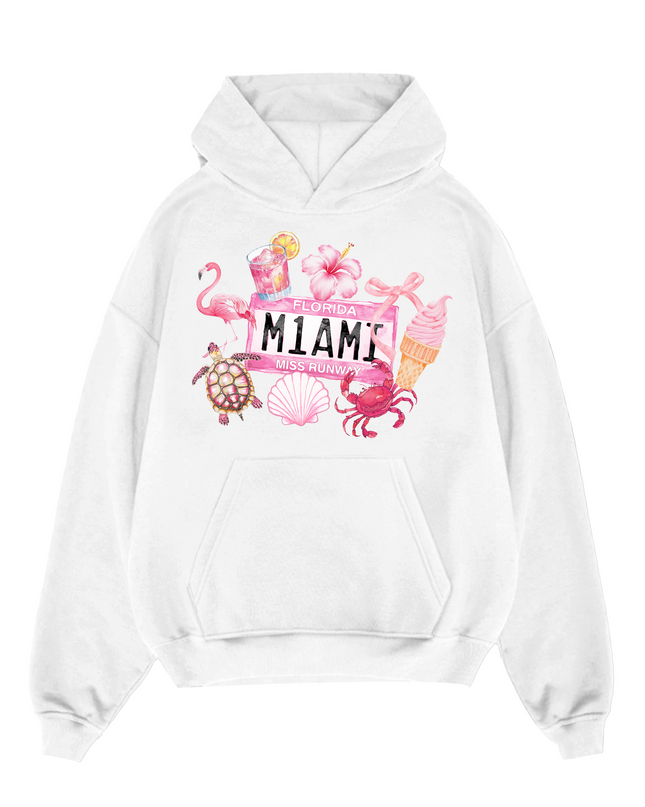 Miami Hoodie Adults
