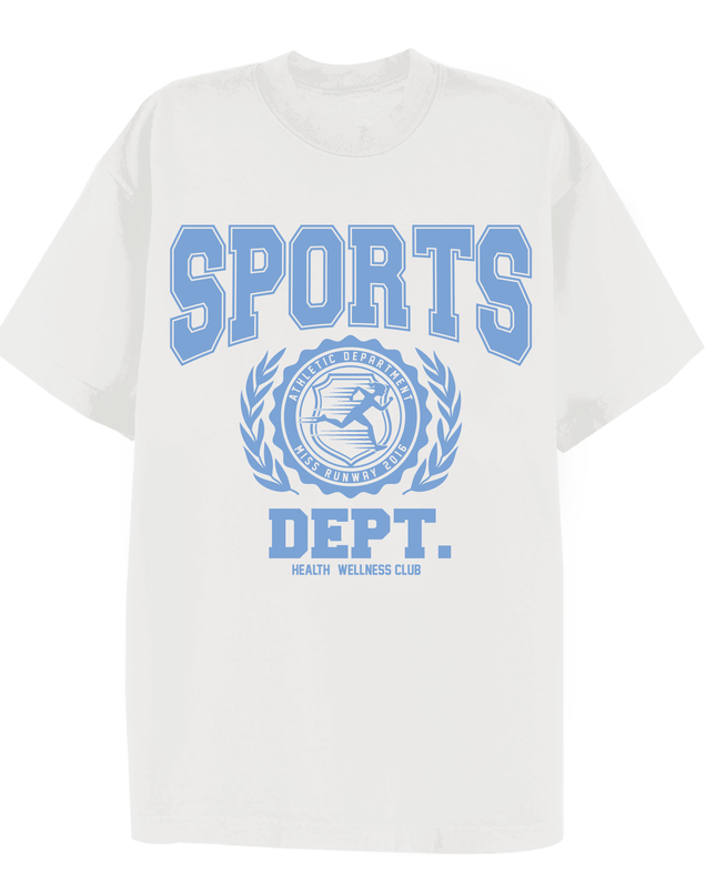 Sports Dept Printed T-shirt Adult