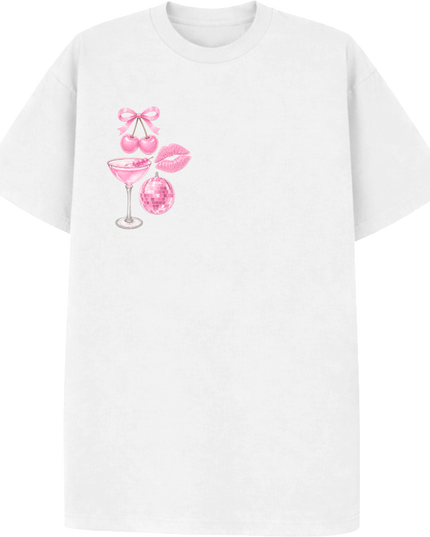 Paisley Reverie T-shirt Baby Pink