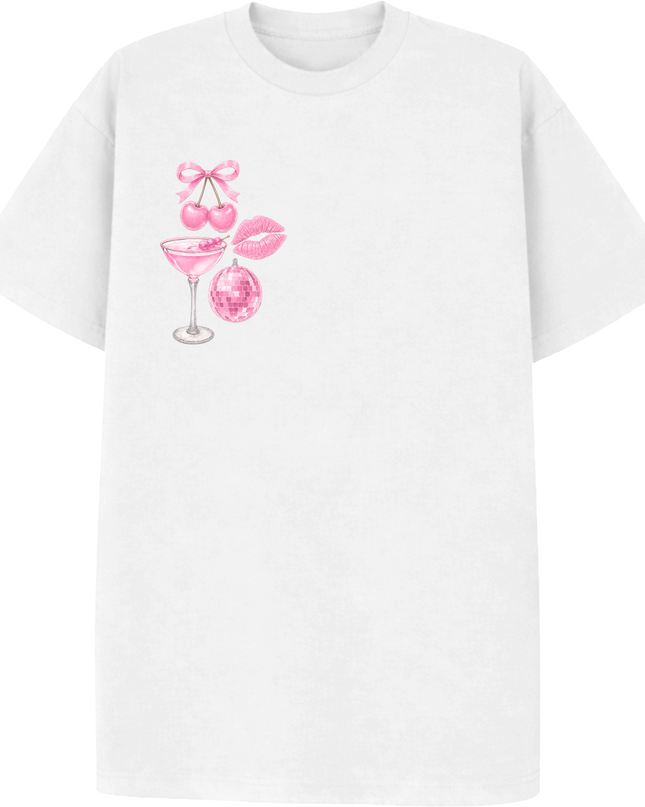 Paisley Reverie T-shirt Baby Pink