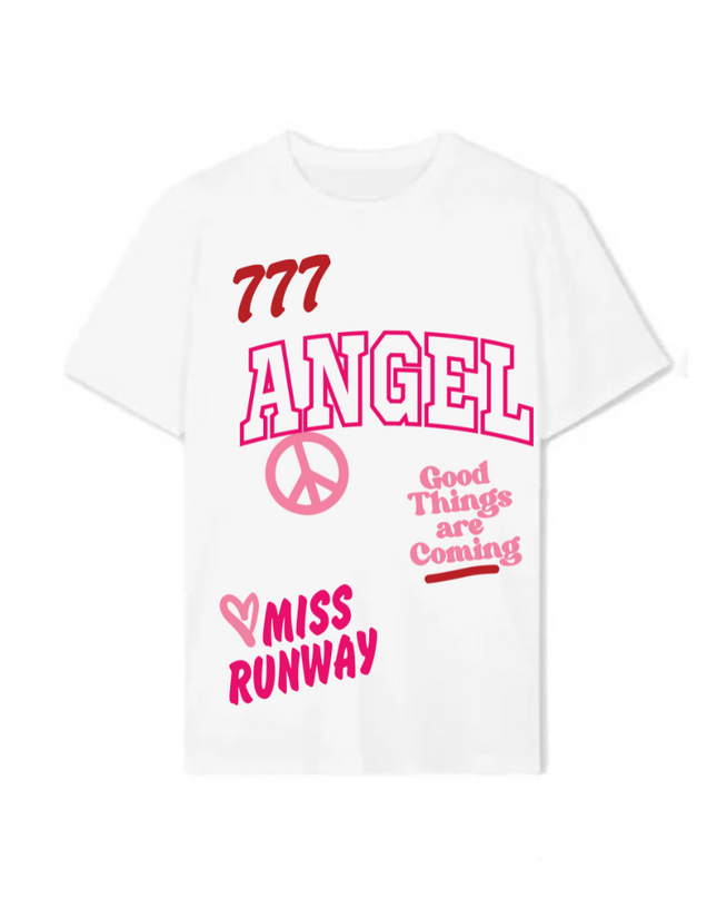 Angel Printed T-shirt Adult
