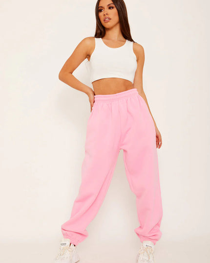 Basic Essentials Pink Joggers