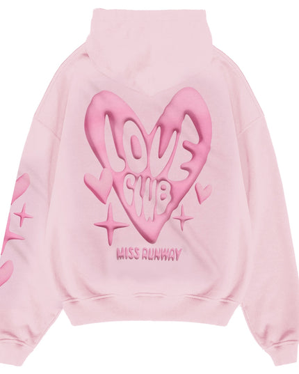 Love Club Hoodie Pink