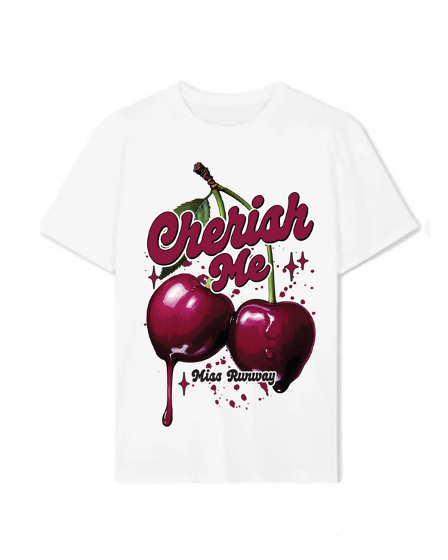 Cherish Me Printed T-shirt Adult