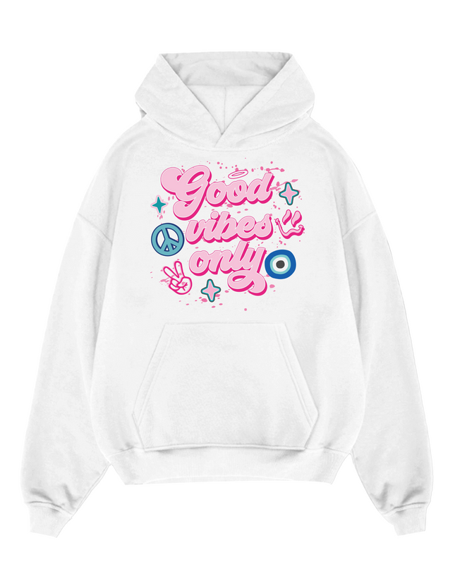 Good Vibes Only Hoodie Adults