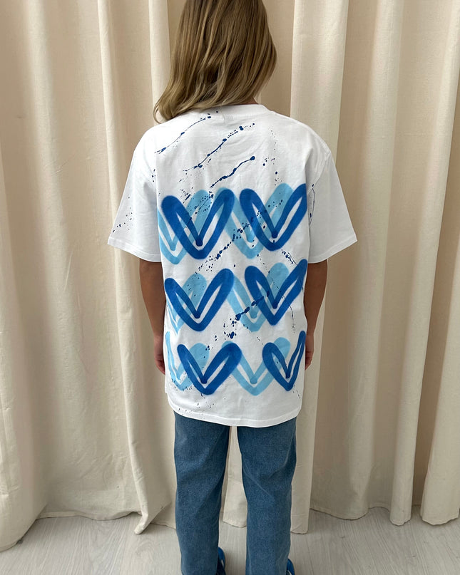 Royal Blue Heart T-Shirt