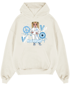 Doll 3 Cream Hoodie / Age 5/6