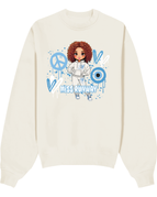 Doll 8 Cream Sweatshirt