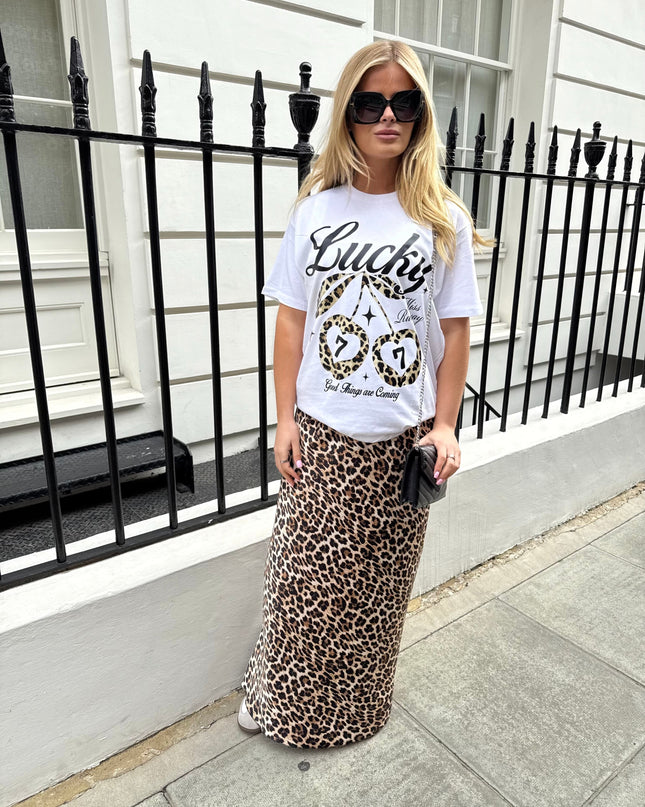 Lucky 7 Printed T-shirt Adult