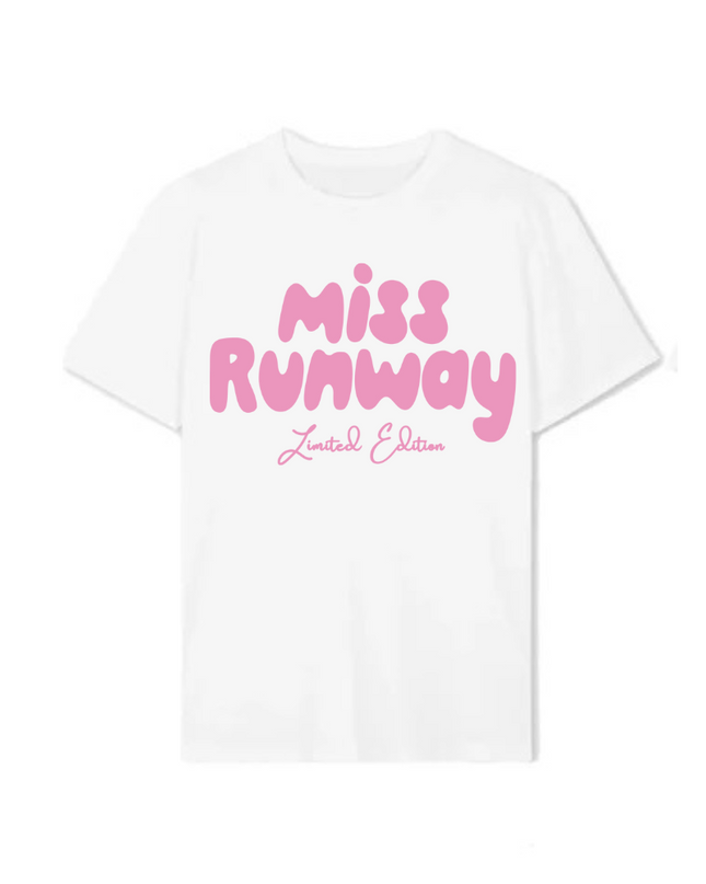 Miss Runway Limited Edition Printed T-shirt Adult
