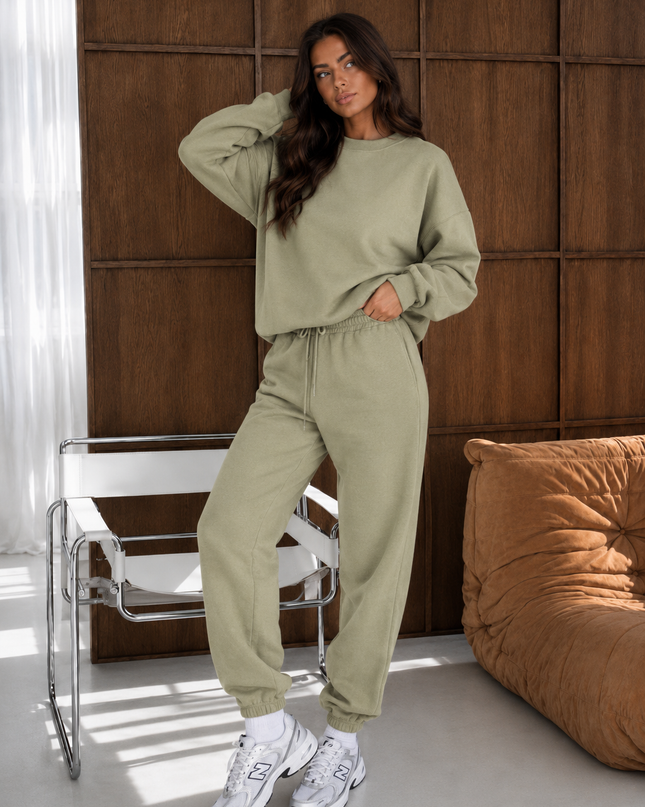Sage Sweatshirt Tracksuit