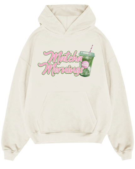 Matcha Morning Hoodie Adults