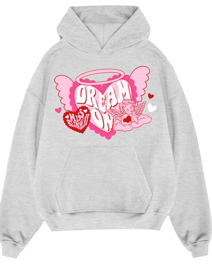 Dream On Hoodie Grey