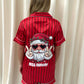 Miss Runway Groovy Santa Pyjamas Red