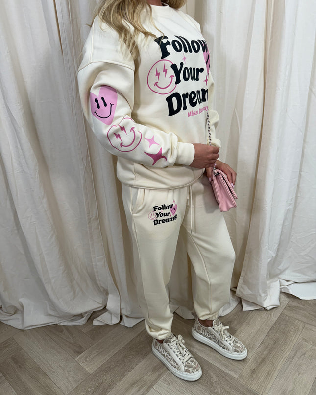 Follow Your Dreams Kids Sweatshirt Tracksuit