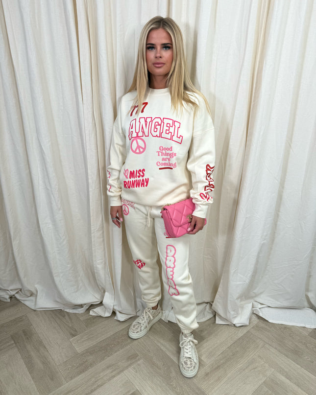 Angel Sweatshirt Tracksuit
