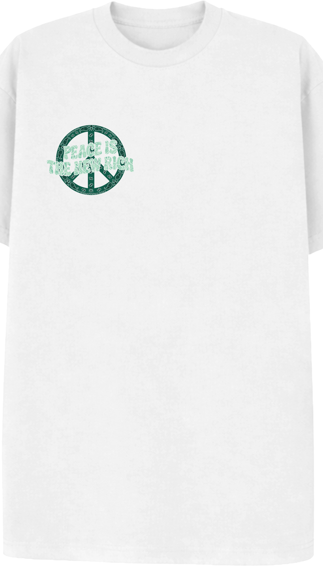Peace Is The New Rich T Shirt by Miss Runway – image 2