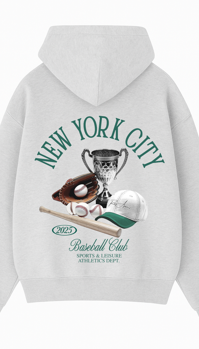 New York City Baseball Club Hoodie – unisex printed hoodie by Miss Runway