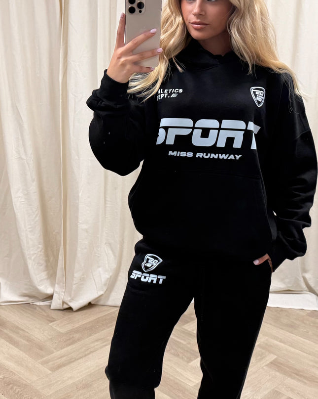 Miss Runway Sport Hooded Tracksuit