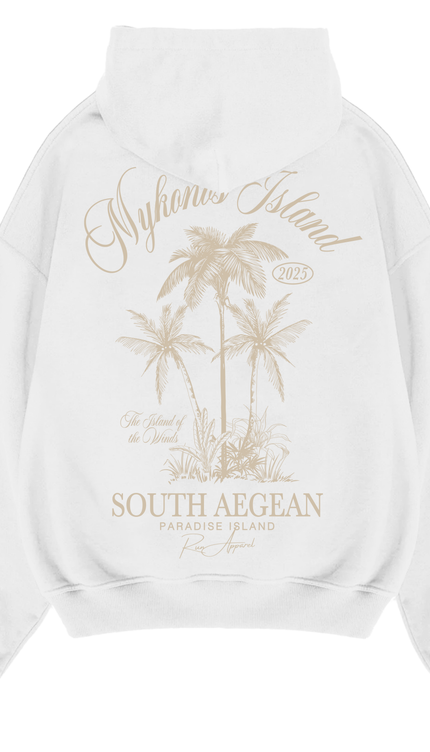 Mykonos Island Hoodie Juniors – kids' hoodie by Miss Runway