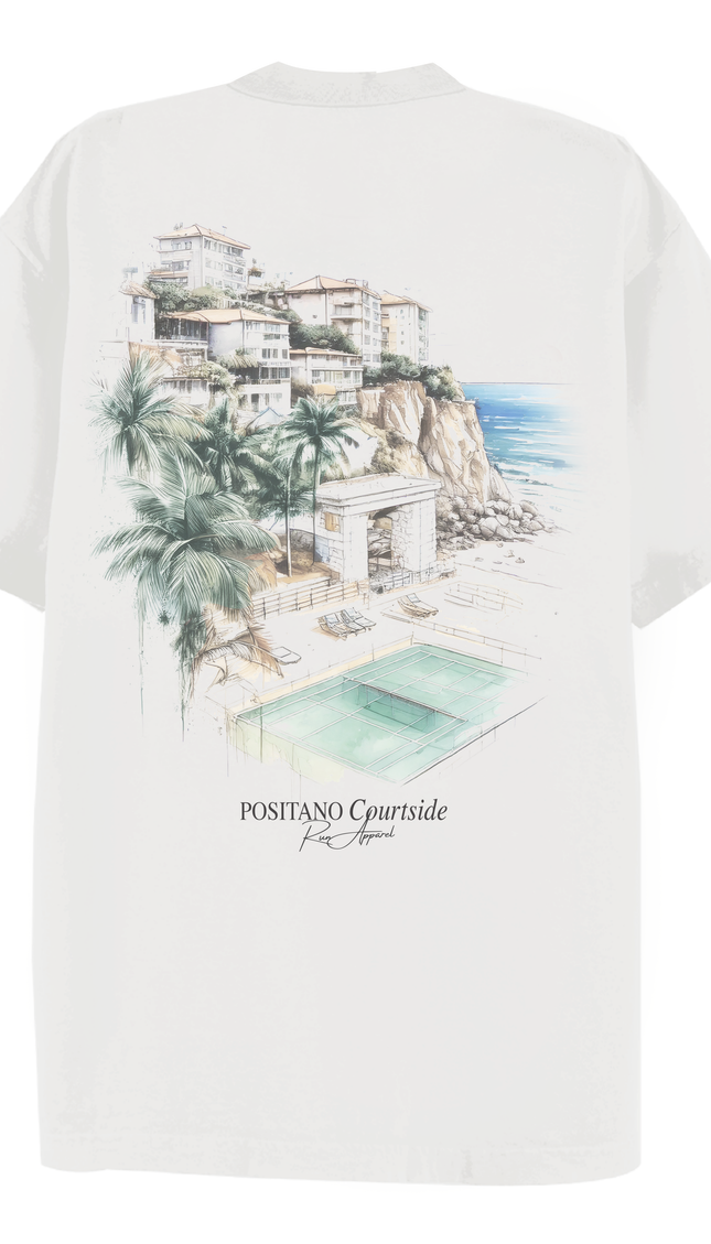 Positano Courtside T-shirt – unisex t-shirt by Miss Runway