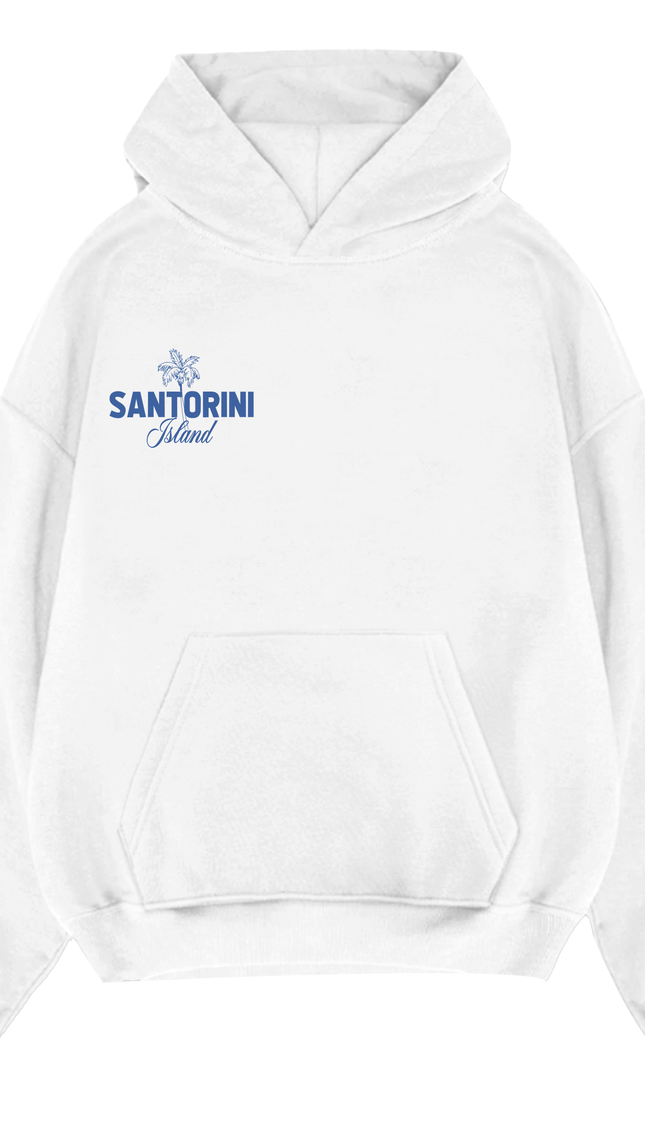 Santorini Island Hoodie by Miss Runway – image 2