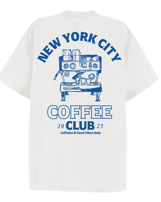 New York City Coffee Club T-shirt Adult