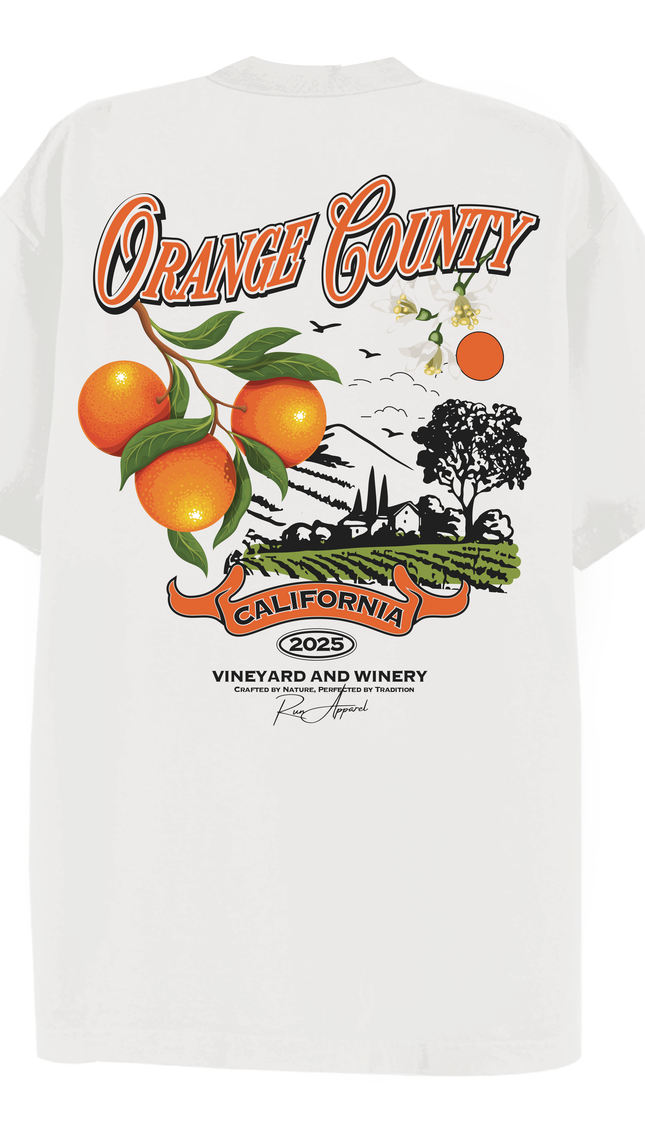 Orange County T-shirt – unisex t-shirt by Miss Runway