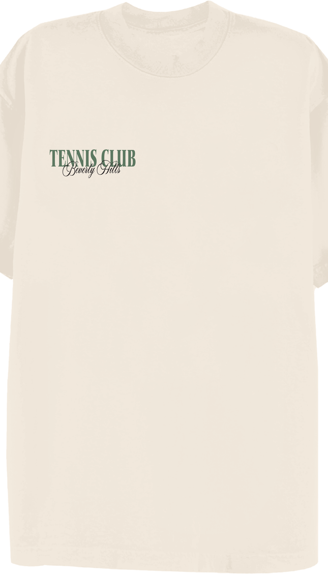 Beverly Hills California Tennis Club T-shirt by Miss Runway – image 2