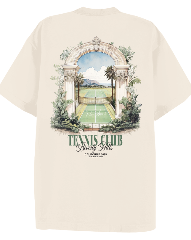 Beverly Hills California Tennis Club T-shirt Adult