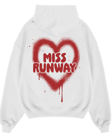 Miss Runway Heart Hoodie Adults