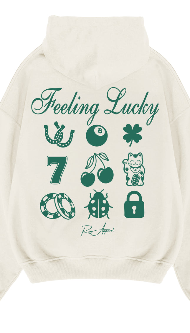 Feeling Lucky Hoodie – adult printed hoodie by Miss Runway