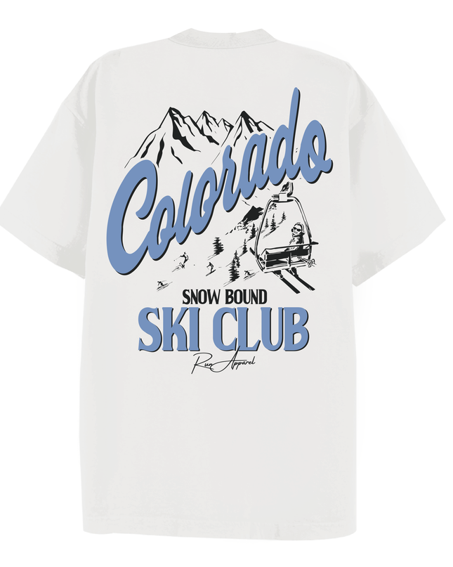 Colorado Ski Club T-shirt Adult