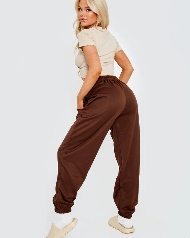 Basic Essentials Brown Joggers