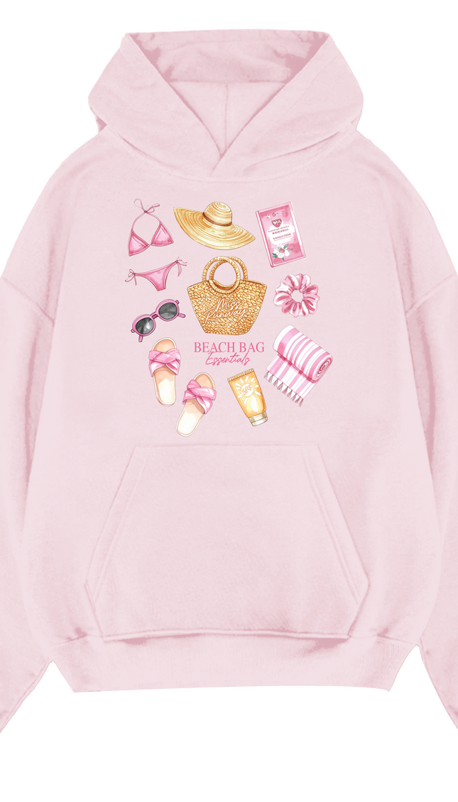 Beach Bag Essentials Hoodie – additional view
