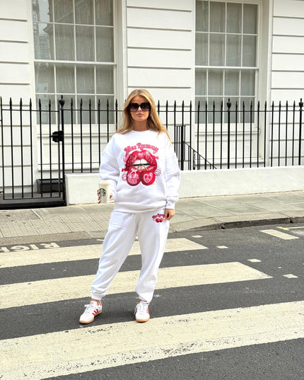 Miss Runway Cherry Lips Tracksuit