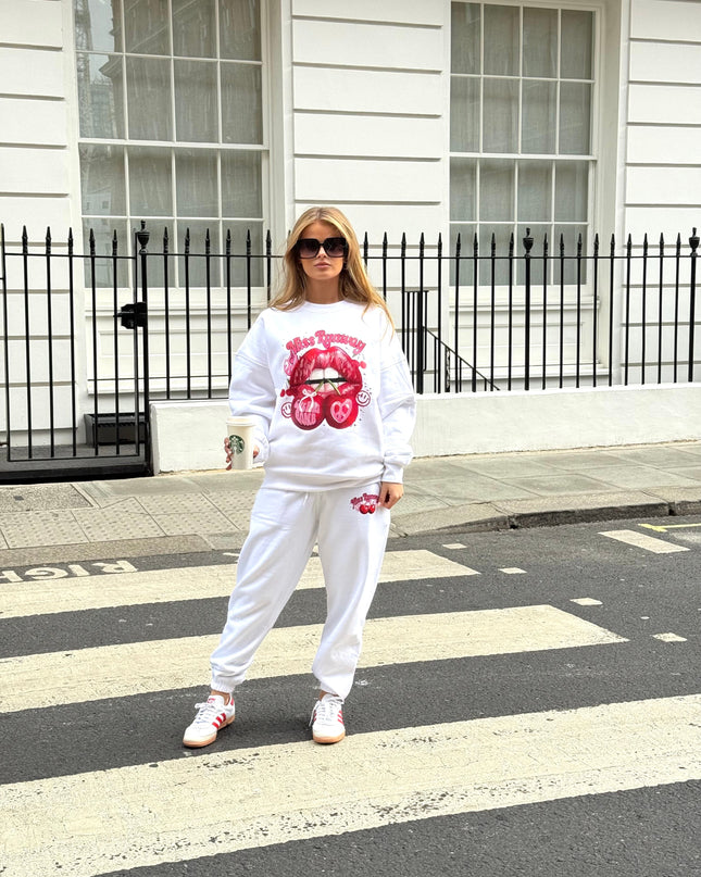 Miss Runway Cherry Lips Tracksuit
