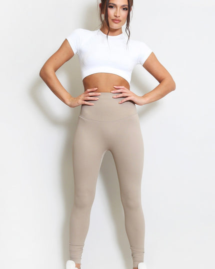 Beige Energy Leggings