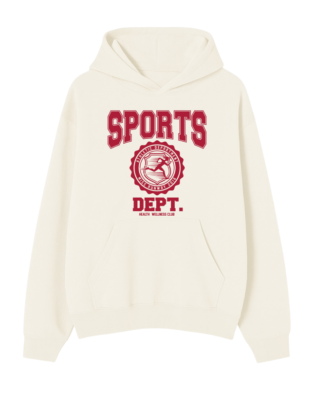 Miss Runway Sports Dept Hoodie Adults