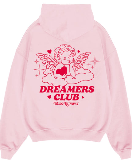 Dreamers Club Hoodie Pink