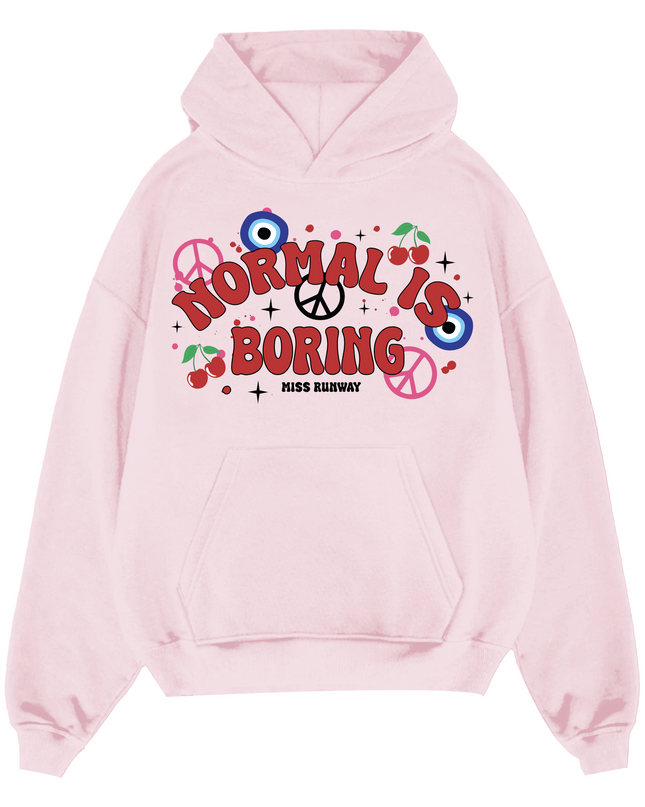 Normal Is Boring Hoodie Adults