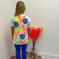 Neon Heart Evil Eye,T-Shirt