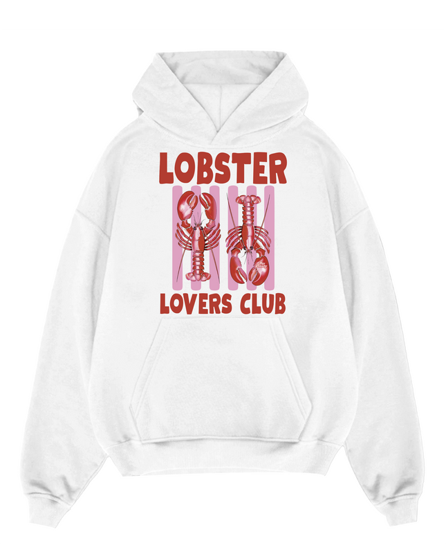 Lobster Lovers Club Hoodie Adults