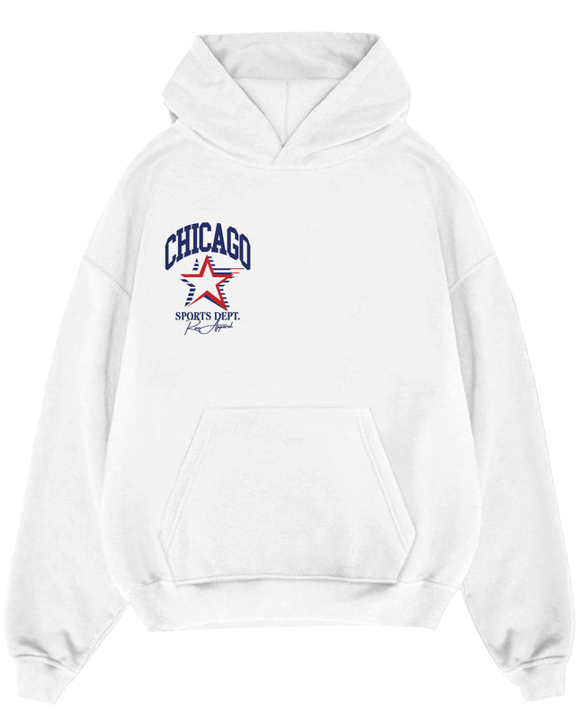 Chicago Sports Dept Printed Hoodie Kids