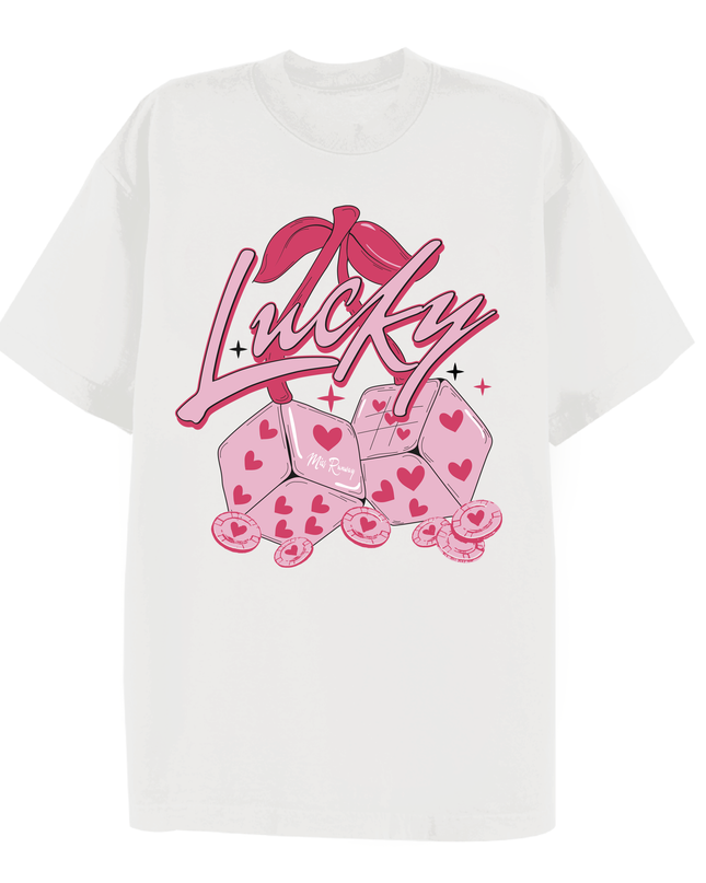 Lucky Dice Printed T-shirt Adult