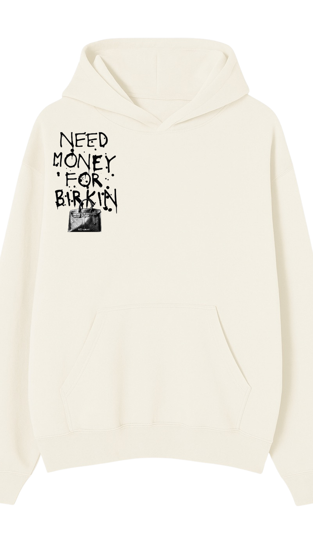 Need Money For Bags Black Hoodie by Miss Runway – image 2