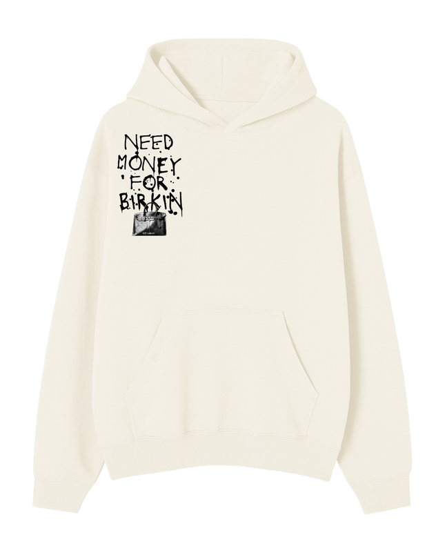 Need Money For Bags Black Hoodie Adults