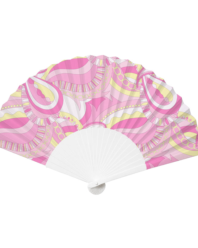 Endless Opulence Small Fan Pink & Lemon Pre Order 23rd June