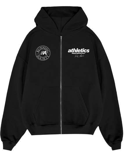 Running Society Zip Up Hoodie Adult